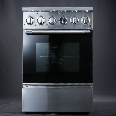 24''autonomia elettrica 4 elemento stufa elettrica con forno 80L / 2.8 cu.Ft
