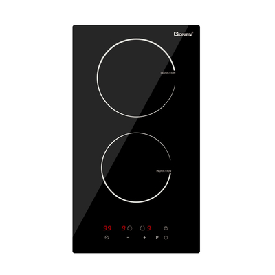 2 bruciatore cucina elettrica 220V-240V cucina a induzione 12 pollici 3500W