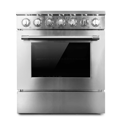 Stufa elettrica con forno di 30 pollici autonomia elettrica 124L / 4.4 Cu.Ft 12kW