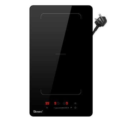 30 cm, centro di induzione integrato con 2 zone, doppio centro di induzione con zone flessibili